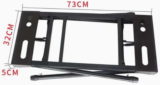 Zusammenlegbarer Keyboardständer
 Revoltage DPS2025 Zusammenlegbarer Keyboardständer White - 8