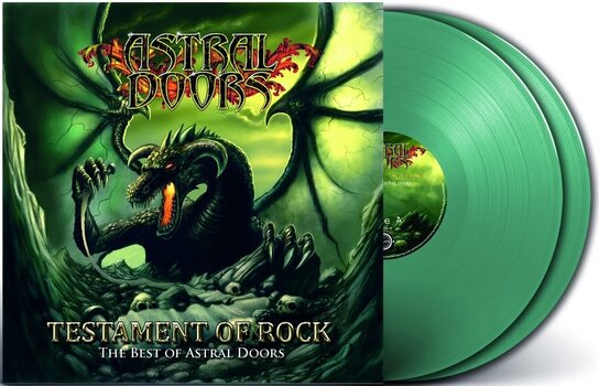 LP ploča Astral Doors - Testament Of Rock: The Best Of Astral Doors (Limited Edition) (Mint Green Coloured) (2 LP) - 2