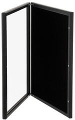 Seinale paigaldatud vinüülplaatide hoidja Muziker MUZR65K Seinale paigaldatud vinüülplaatide hoidja Black - 2