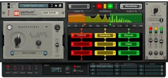 Oprogramowanie studyjne Plug-In efekt Reason Studios Osmium Distortion Matrix (Produkt cyfrowy) - 2