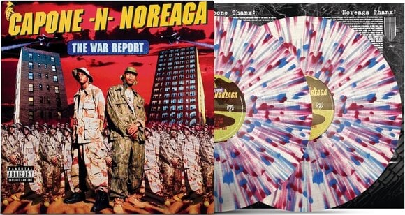 LP platňa Capone-N-Noreaga - War Report (Clear With Red & Blue Splatter) (2 LP) - 2
