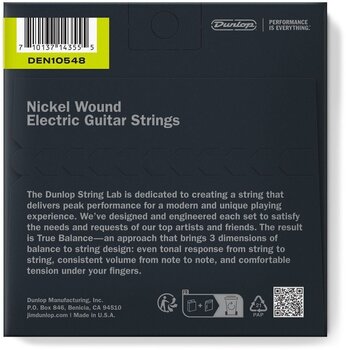 Snaren voor elektrische gitaar Dunlop DEN10548 String Lab Light Snaren voor elektrische gitaar - 2