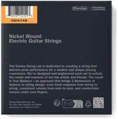 Струни за електрическа китара Dunlop DEN1148 String Lab Medium Струни за електрическа китара - 1