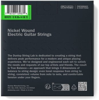 Corde Chitarra Elettrica Dunlop DEN1372 String Lab Light Baritone Corde Chitarra Elettrica - 2