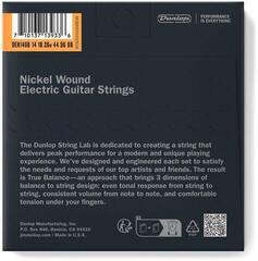 Струни за електрическа китара Dunlop DEN1468 String Lab Medium Baritone Струни за електрическа китара - 1