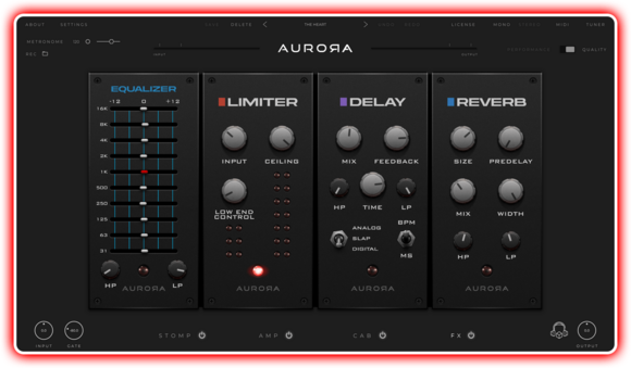 Plug-in de software para processadores FX Aurora DSP Laney Ironheart (Produto digital) - 3