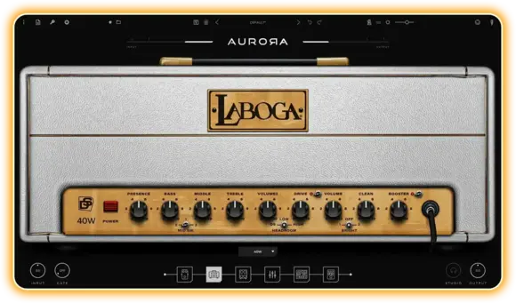 Plug-in de software para processadores FX Aurora DSP Laboga Bundle (Produto digital) - 3