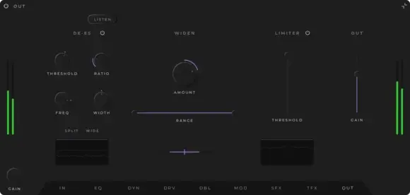Studio software plug-in effect Aurora DSP Banshee - Ultimate Vocal Suite (Digitaal product) - 5