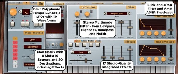 VST Instrument Cherry Audio Harmonia Synthesizer (Digital product) - 3
