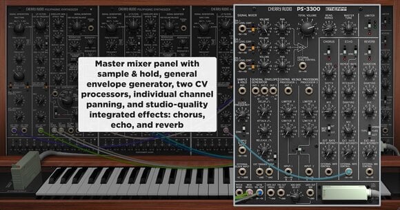 VST Instrument Cherry Audio PS-3300 Synthesizer (Produto digital) - 4