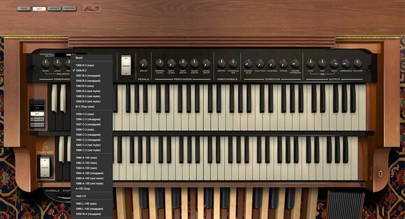 VST Instrument Cherry Audio Blue3 Organ (Digitaalne toode) - 7