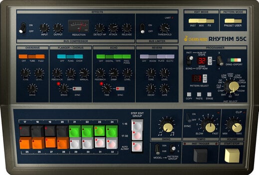 VST Instrument Cherry Audio KR-55C Drum Machine (Digitalt produkt) - 4