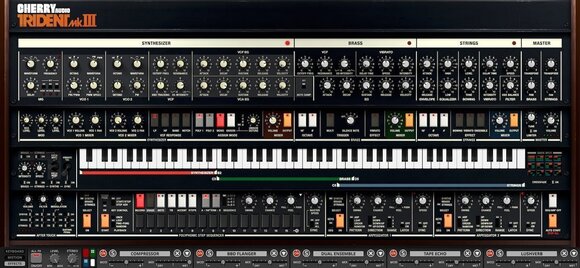 VST Instrument Cherry Audio Trident Synthesizer (Digital product) - 2