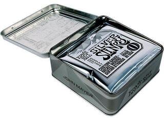 Cuerdas para guitarra eléctrica Ernie Ball John Mayer Silver Slinky Nickel Wound Electric Guitar Strings 3 Pack Cuerdas para guitarra eléctrica - 1
