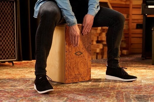 Wood-Cajon Meinl AEBLLB Artisan Bulería Lava Burl Wood-Cajon - 6