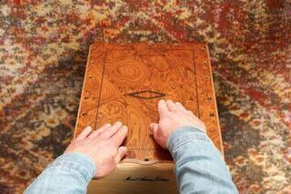 Cajón de madera Meinl AEBLLB Artisan Bulería Lava Burl Cajón de madera - 6