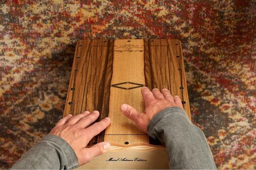 Dřevěný cajon Meinl AETLLI Artisan Tango Limba Dřevěný cajon - 8