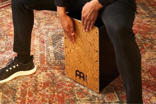 Special Cajon Meinl PWCP100MB Pickup Makah Burl Special Cajon - 7