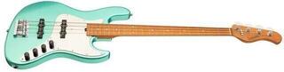 4-string Bassguitar Sadowsky MetroExpress 21-Fret Vintage J/J Solid Sage Green Metallic 4-string Bassguitar - 2