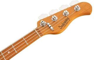 4-string Bassguitar Sadowsky MetroExpress 21-Fret Vintage J/J Solid Sage Green Metallic 4-string Bassguitar - 6