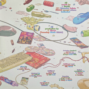 Schallplatte Aesop Rock X Blockhead - Garbology (Recycled & Colored) (2 LP) - 4