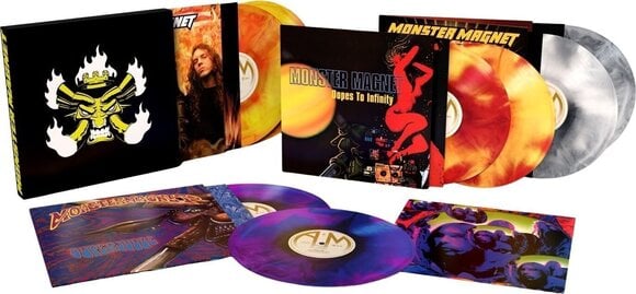 LP ploča Monster Magnet - 1993-2000 (Indie Exclusive) (Reissue) (Orange/Yellow/Purple/Silver Smoke Coloured) (8 LP) - 2