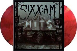 LP ploča Sixx: A.M. - Hits (Limited Edition) (Translucent Red with Black Smoke Coloured) (180 g) (2 LP) - 1