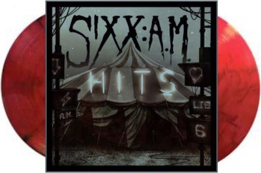 LP ploča Sixx: A.M. - Hits (Limited Edition) (Translucent Red with Black Smoke Coloured) (180 g) (2 LP) - 2