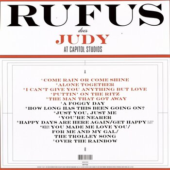 Disque vinyle Rufus Wainwright - Rufus Does Judy At Capitol Studios (LP) - 3