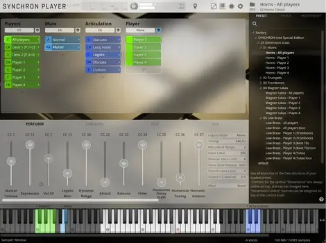 VST Instrument Vienna Symphonic Library Special Edition Vol. 6 Dimension Brass (Digitálny produkt) - 2