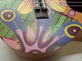 Tenor ukulele Cascha HH 2611 Art Series Flowers Tenor ukulele (Sérült) - 2