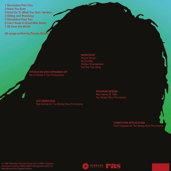 Disque vinyle Dennis Brown - Brown Sugar (Remastered) (180g) (LP) - 2