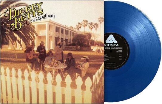 Disc de vinil Dickey Betts & Great Southern - Dickey Betts & Great Southern (180g) (Limited Edition) (Blue Coloured) (LP) - 2