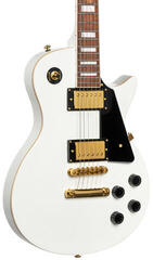 Electric guitar PSD Guitars LSP-100 White Electric guitar - 3