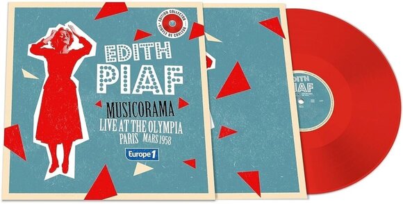 LP ploča Edith Piaf - Musicorama - Live At The Olympia Paris (Mars 1958) Europe 1 (Limited Edition) (Red Coloured) (LP) - 2