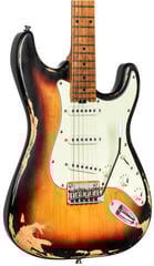 E-Gitarre PSD Guitars STC-300R Sunburst E-Gitarre - 3