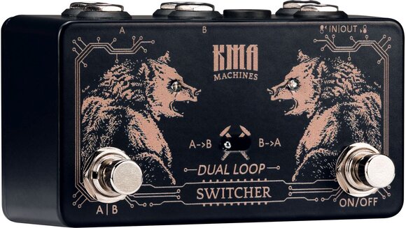 Pedale Footswitch KMA Machines Dual Loop Switcher Pedale Footswitch - 5