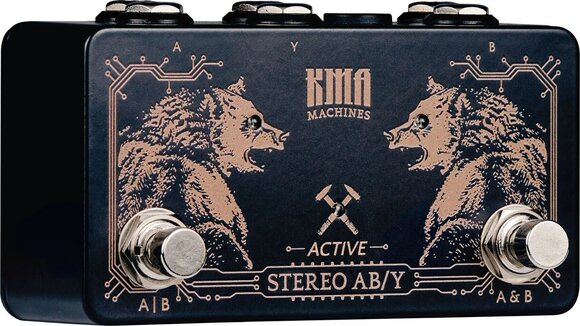 Pedale Footswitch KMA Machines Active STEREO AB/Y Pedale Footswitch - 5