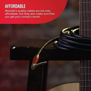 Instrument kabel Monster Cable Prolink Acoustic 12FT Instrument Cable 3,6 m  Kutni - Ravni Instrument kabel - 5