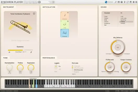 VST Instrument Vienna Symphonic Library Synchron Prime Brass (Digitalt produkt) - 2