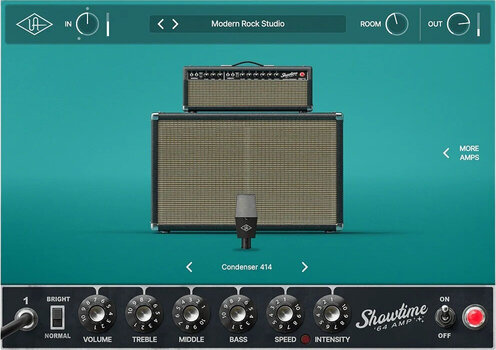 Plug-in de software para processadores FX Universal Audio Showtime ’64 Tube Amp (Produto digital) - 2