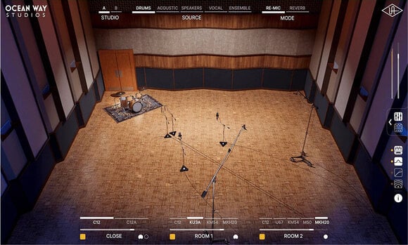 Programski plugin efekti Universal Audio Ocean Way Studios Deluxe (Digitalni proizvod) - 2