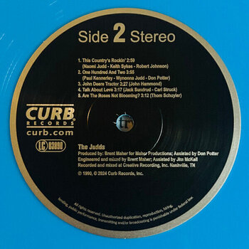 LP ploča Judds - Love Can Build A Bridge (Limited Edition) (Blue Coloured) (180 g) (LP) - 5