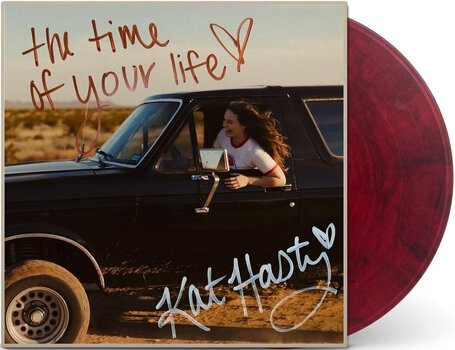 Vinyl Record Kat Hasty - Time Of Your Life (Limited Edition) (Maroon Black Swirl Coloured) (LP) - 2