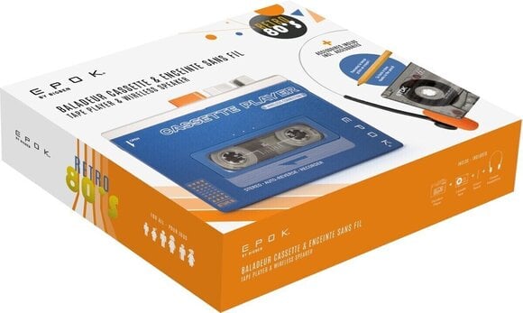 Bærbar musikafspiller Bigben BTTAPEBL Kassetteafspiller - 4