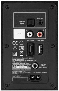 HiFi-Regallautsprecher
 Thomson WS902DUO HiFi-Regallautsprecher 2 stk - 6