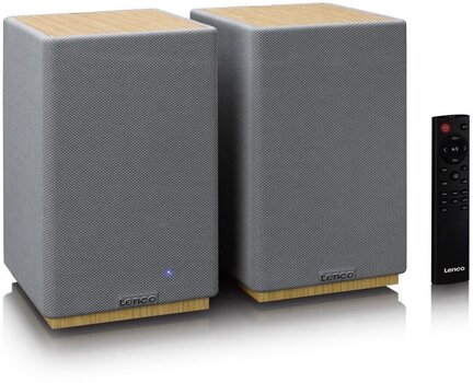 Hi-Fi Bežični zvučnik Lenco SPB-241WDGY Hi-Fi Bežični zvučnik Wood/Grey - 3
