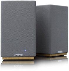 HiFi-Kabellose Lautsprecher
 Lenco SPB-241WDGY HiFi-Kabellose Lautsprecher Wood/Grey - 4