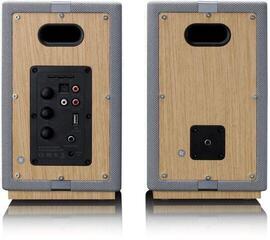 HiFi-Kabellose Lautsprecher
 Lenco SPB-241WDGY HiFi-Kabellose Lautsprecher Wood/Grey - 5