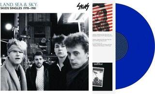 LP platňa Skids - Land Sea & Sky: Skids Singles 1978-1981 (Blue Coloured) (LP) - 1